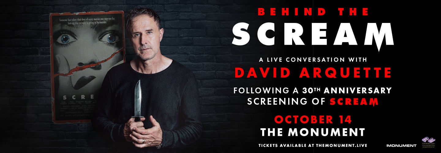 Behind the Scream: A Live Conversation with David Arquette