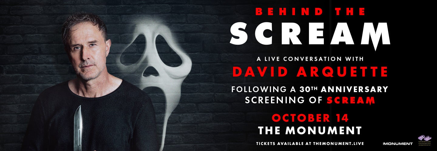Behind the Scream: A Live Conversation with David Arquette