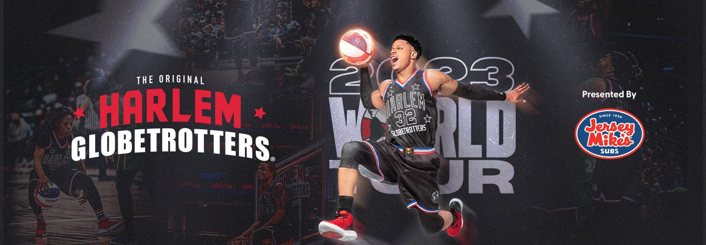 The Harlem Globetrotters Announce 2023 World Tour, presented by Jersey  Mike's Subs, Coming to the XL Center December 27